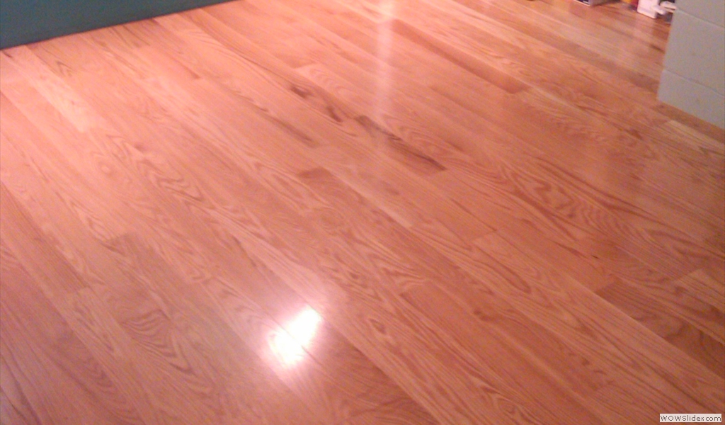 East Hampton, Long Island Installation of Prefinished Oak