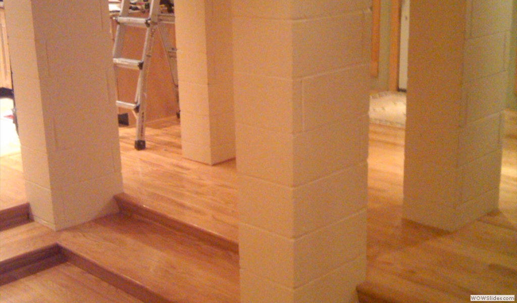 Installation of Custom Risers & Treads East Hampton, NY